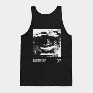 Fluorescent Grey / Minimalist Graphic Fan Artwork Design Tank Top